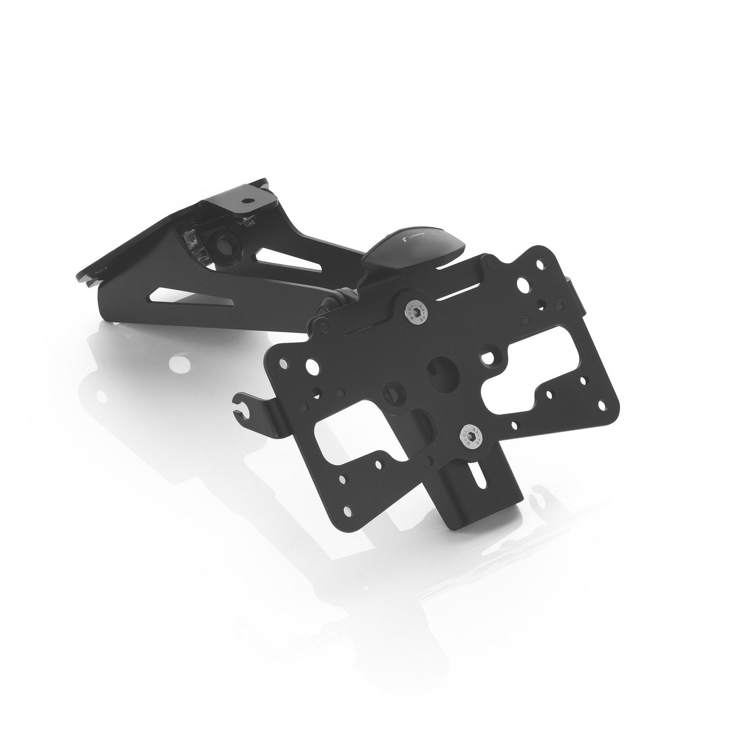 Rizoma Fox License Plate Support Kit (PTS801B) - High Road Motorsports - Plate Holder - PTS801B - Rizoma