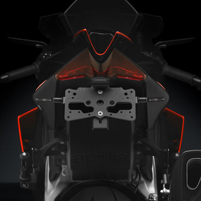 Rizoma Fox License Plate Support Kit (PTS802B) - High Road Motorsports - Plate Holder - PTS802B - Rizoma
