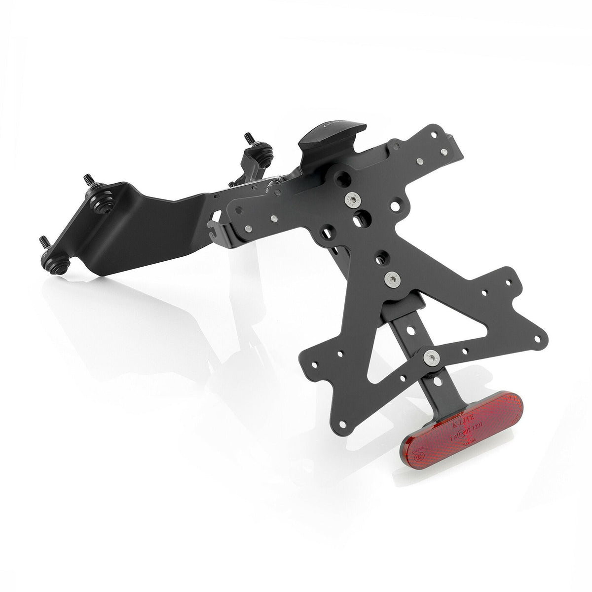 Rizoma Fox License Plate Support (PT415B) - High Road Motorsports - Plate Holder - PT415B - Rizoma