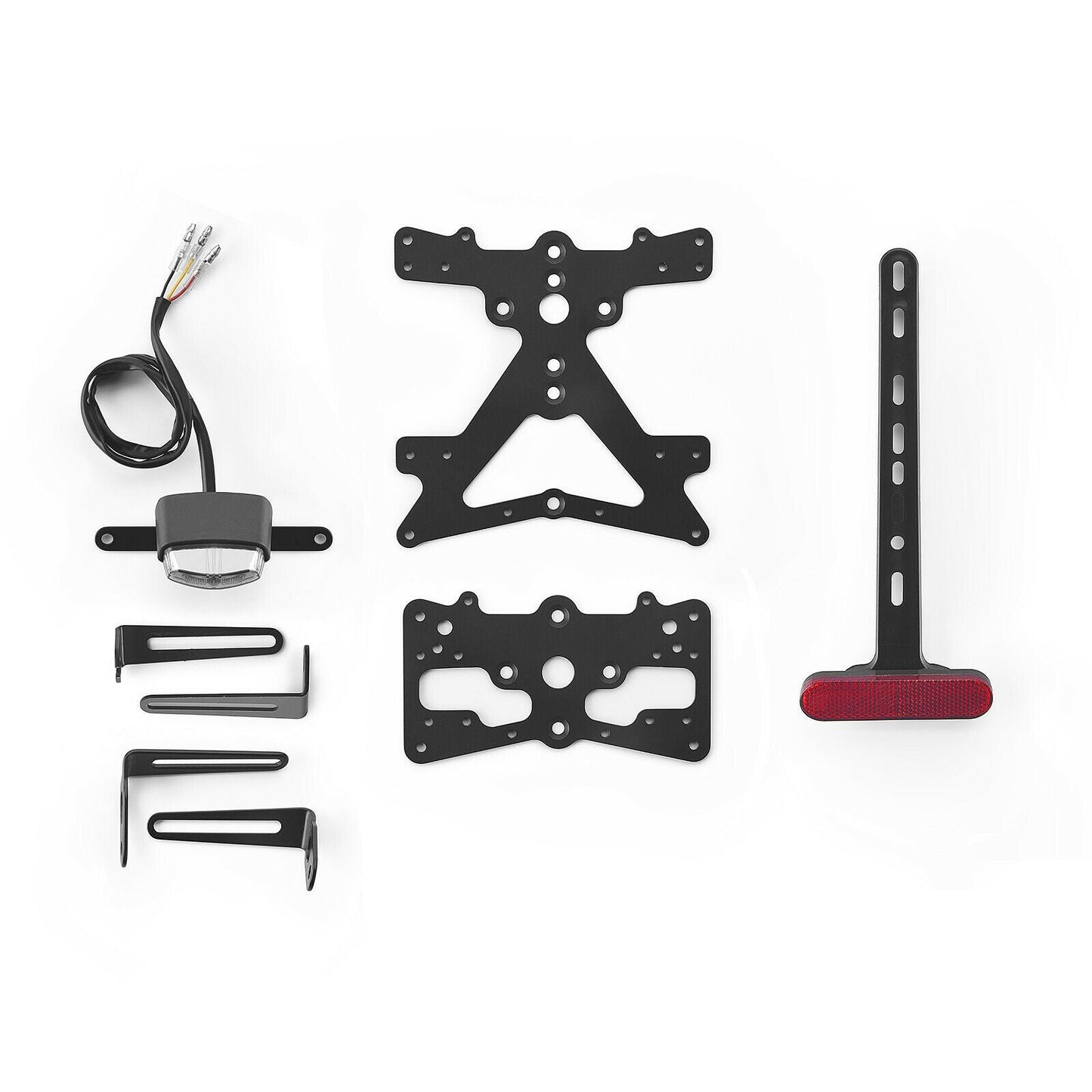 Rizoma Fox License Plate Support (PT718B) - High Road Motorsports - Plate Holder - PT718B - Rizoma