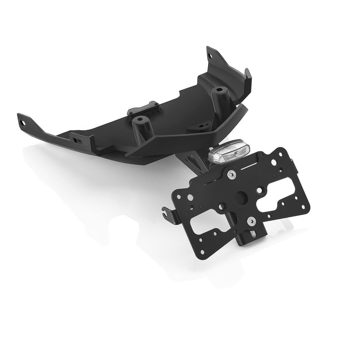 Rizoma Fox License Plate Support (PTS718B) - High Road Motorsports - Plate Holder - PTS718B - Rizoma