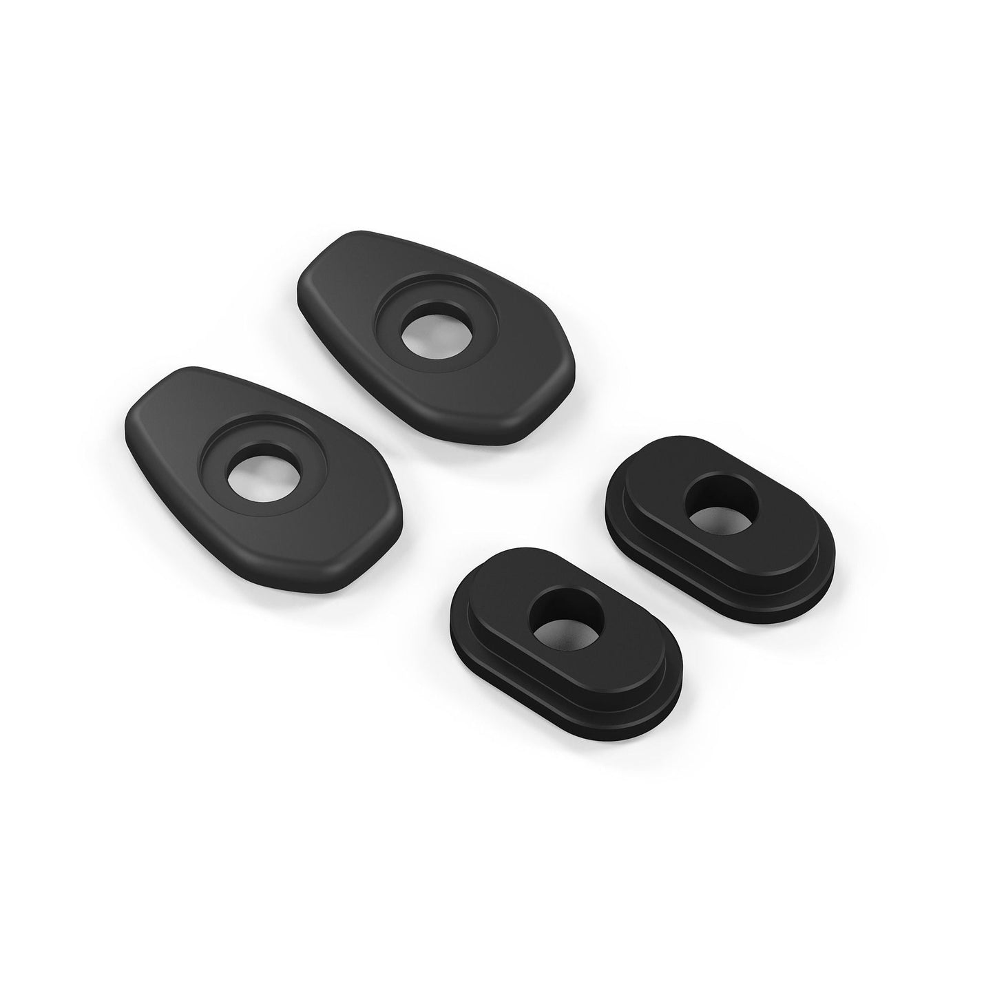 Rizoma Front And Rear Turn Signal Mounting Kit For License Plate OEM (FR237B) - High Road Motorsports - Indicators - FR237B - Rizoma