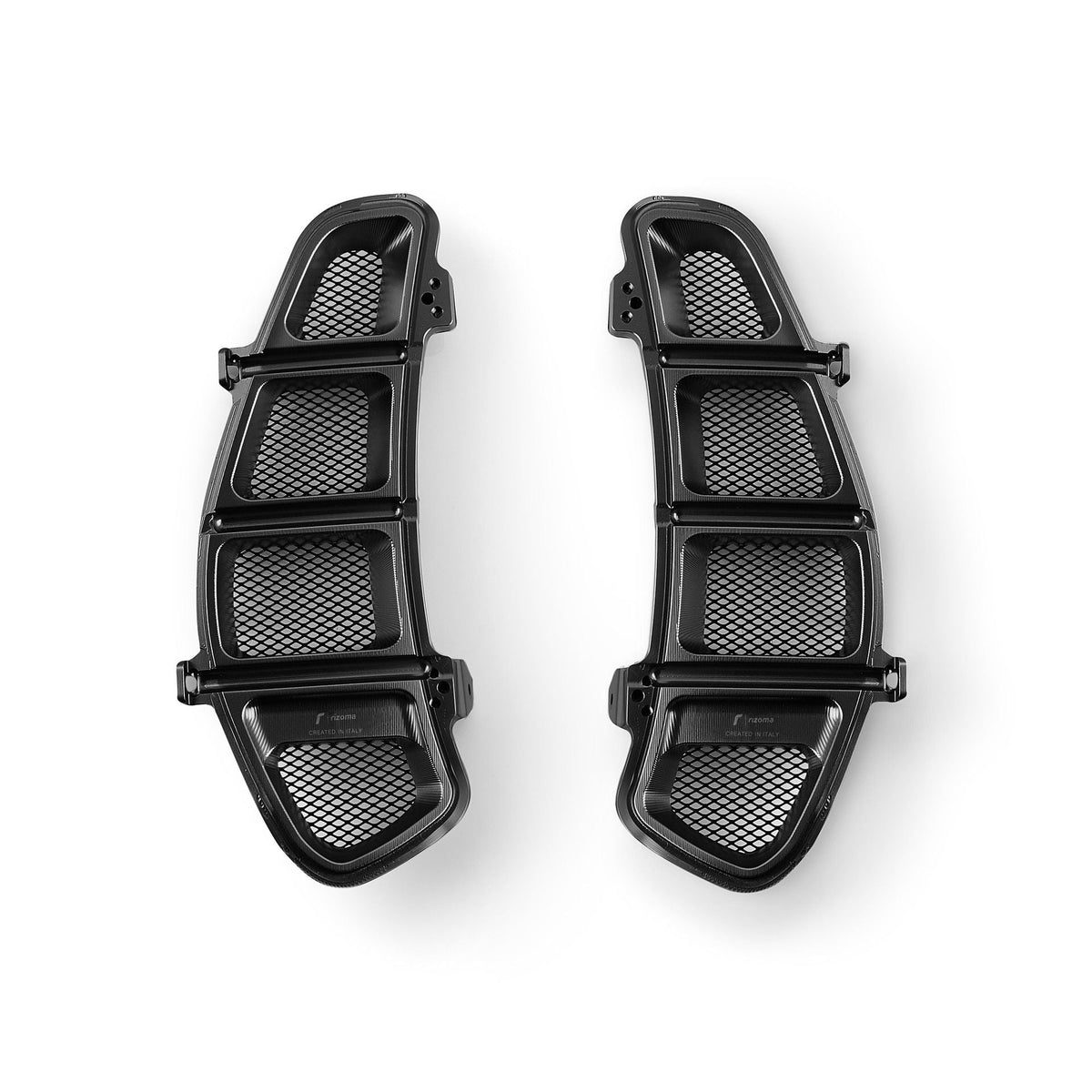 Rizoma Glove Compartment Air Inlet Grids (2 Pcs.) (ZVP012B) - High Road Motorsports - Frame Cover - ZVP012B - Rizoma