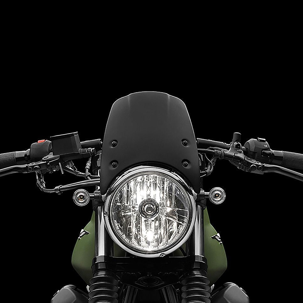 Rizoma Headlight Fairing (Aluminium) (CF010B) - High Road Motorsports - Headlight Fairing - CF010B - Rizoma