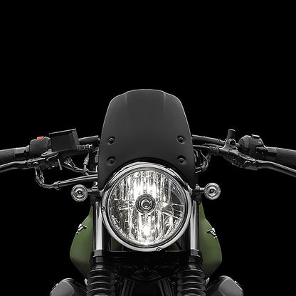 Rizoma Headlight Fairing (Aluminium) (CF010B) - High Road Motorsports - Headlight Fairing - CF010B - Rizoma