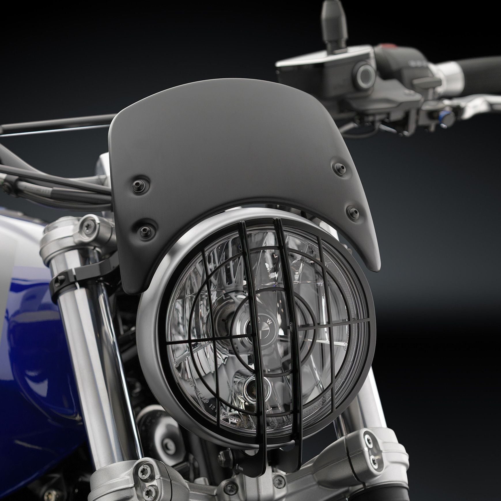 Rizoma Headlight Fairing (Aluminium) (CF011B) - High Road Motorsports - Headlight Fairing - CF011B - Rizoma