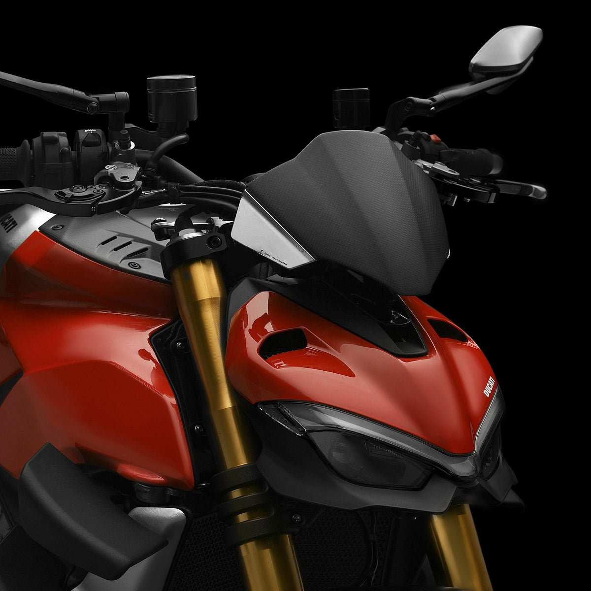 Rizoma Headlight Fairing (Carbon) (ZDM149K) - High Road Motorsports - Headlight Fairing - ZDM149K - Rizoma