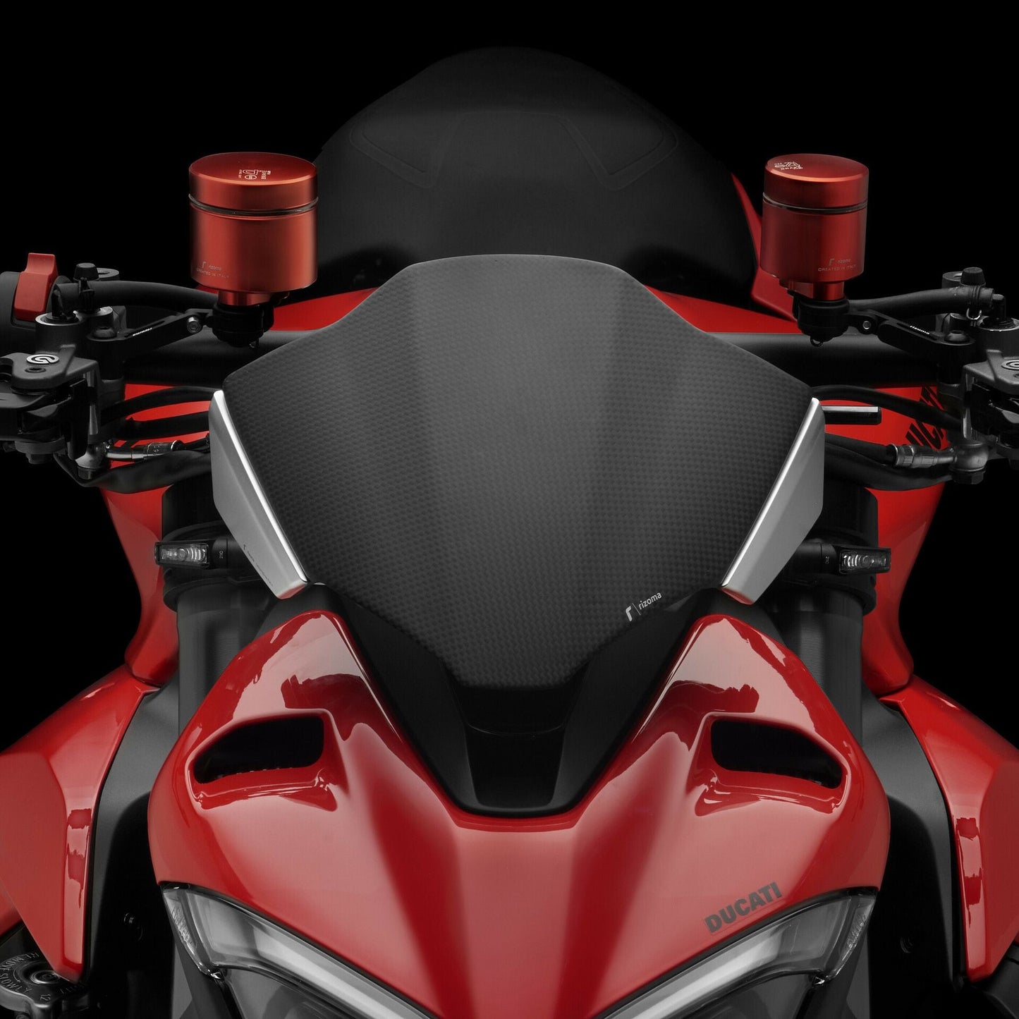 Rizoma Headlight Fairing With Mounting Kit (ZDM159AK) - High Road Motorsports - Headlight Fairing - ZDM159AK - Rizoma