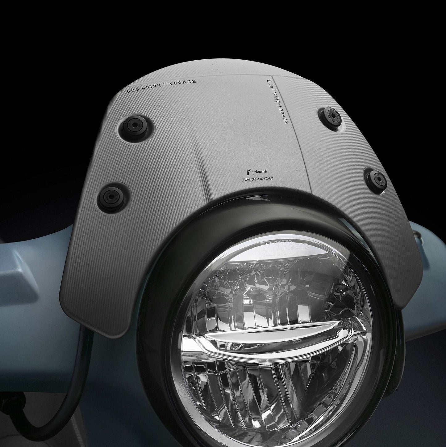 Rizoma Headlight Fairing With Mounting Kit (ZVP010D) - High Road Motorsports - Headlight Fairing - ZVP010D - Rizoma
