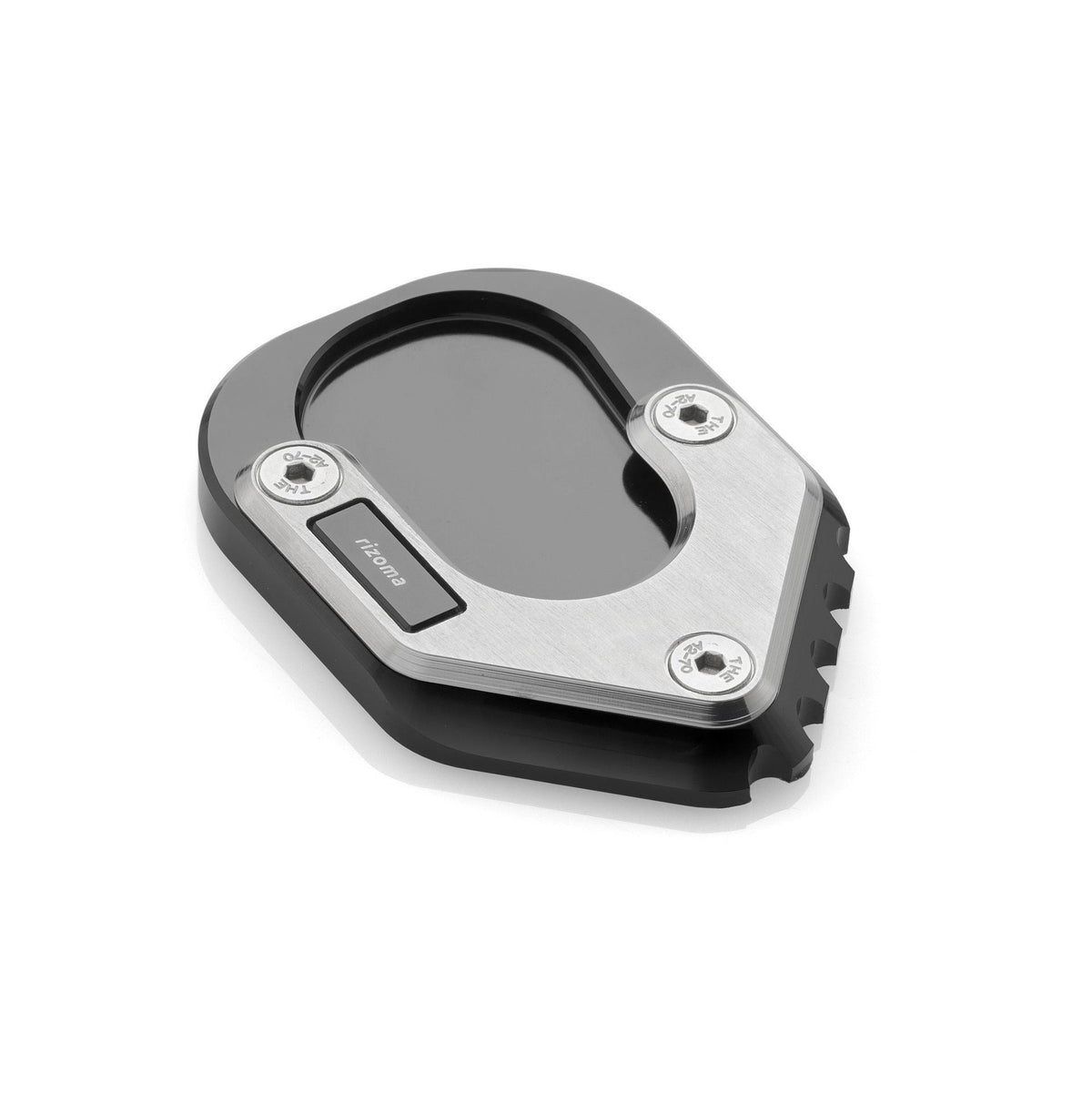 Rizoma Kick Stand Base Extension (ZBW063B) - High Road Motorsports - Side Stand - ZBW063B - Rizoma