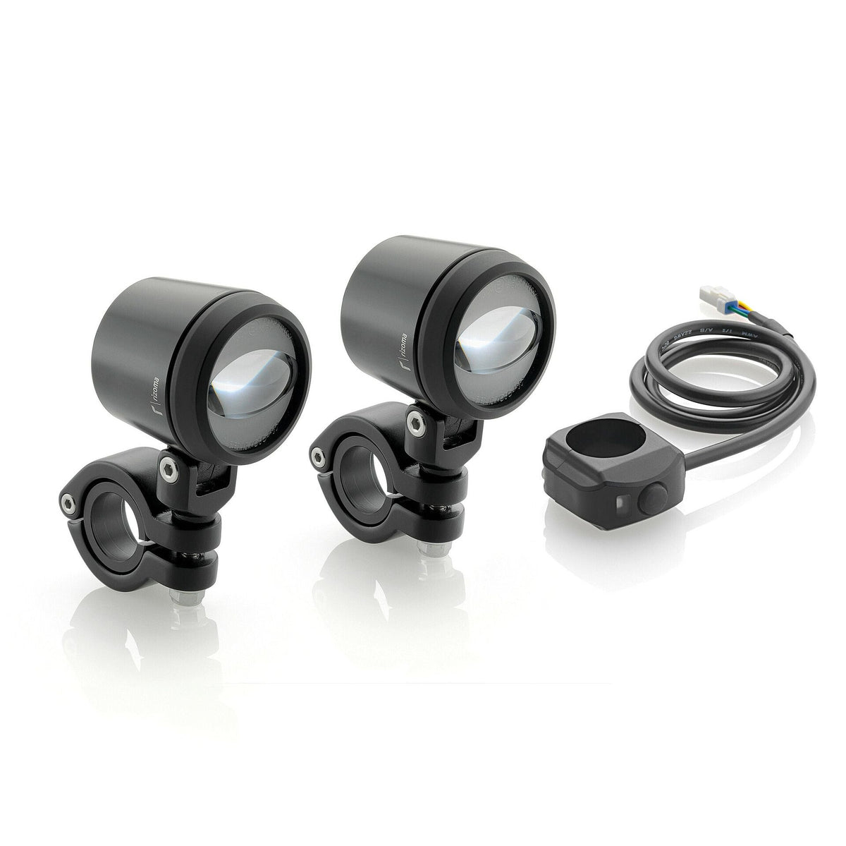 Rizoma LED Fog Auxiliary Lights (EE140B) - High Road Motorsports - Auxillary Light - EE140B - Rizoma