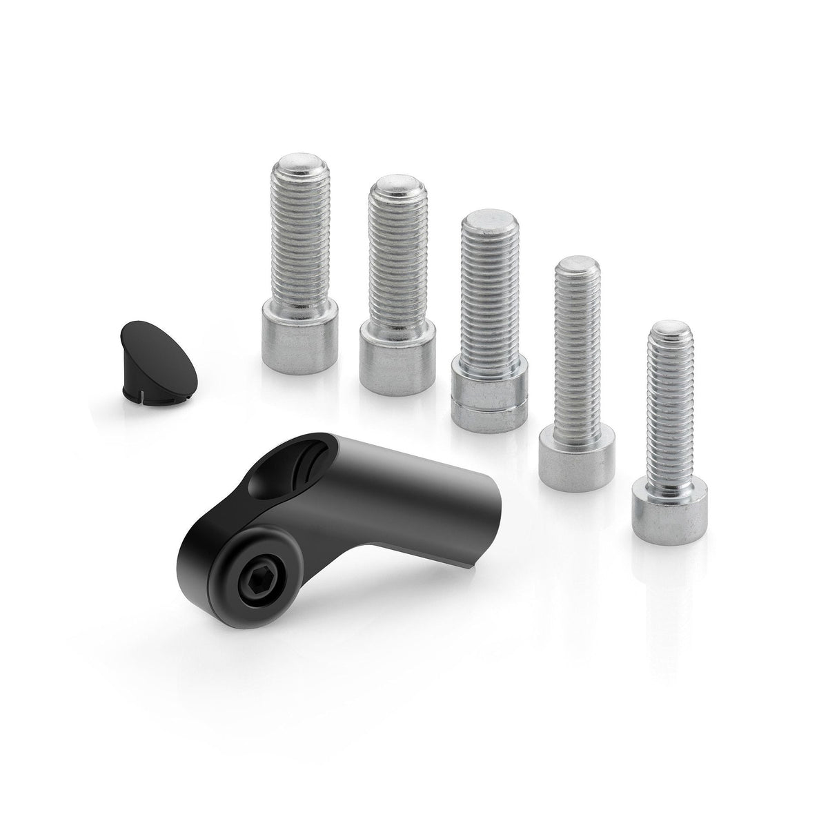 Rizoma Mounting Kit For Handlebar Mirror (BS887B) - High Road Motorsports - Mount - BS887B - Rizoma