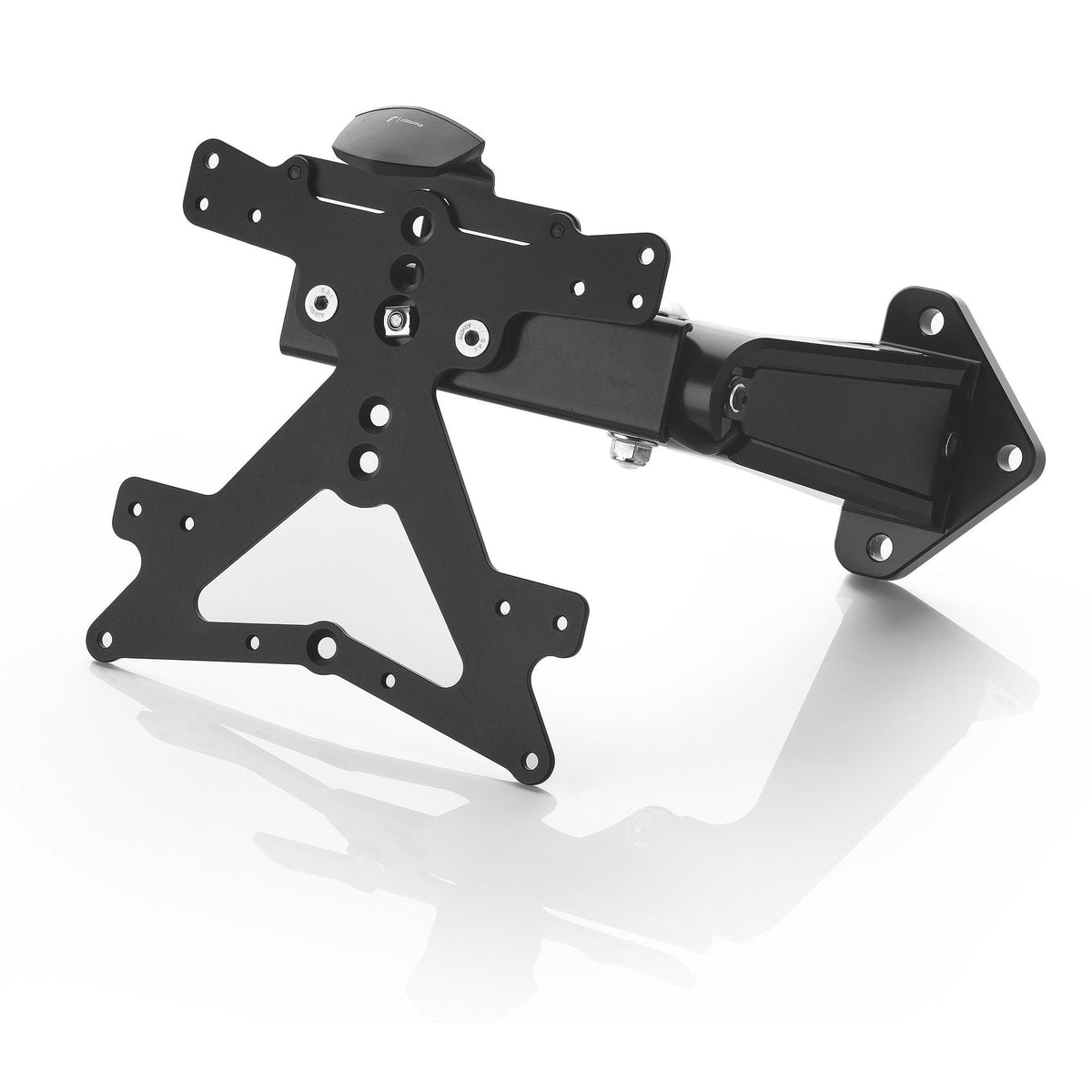 Rizoma Outside Street License Plate Holder Kit (PT528B) - High Road Motorsports - Plate Holder - PT528B - Rizoma