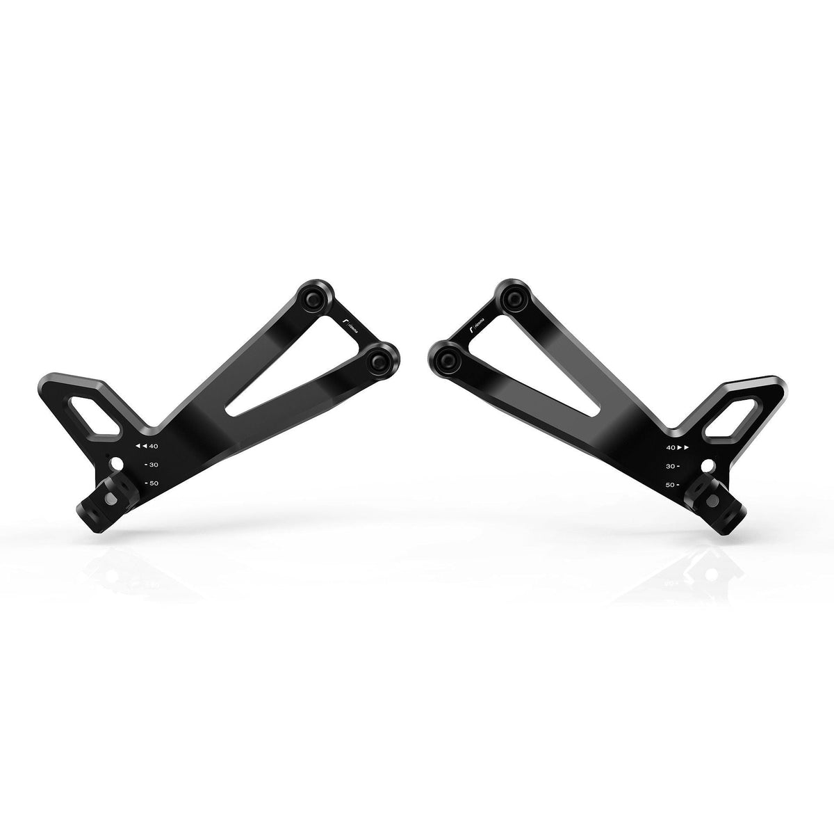 Rizoma Passenger Footboards Support Kit (PE680B) - High Road Motorsports - Running Board - PE680B - Rizoma