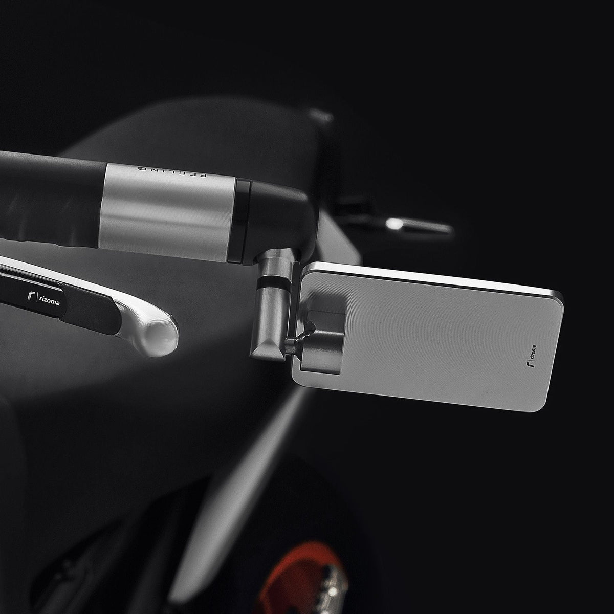 Rizoma Quantum End Rearview Mirror (BS211A) - High Road Motorsports - Mirror - BS211A - Rizoma