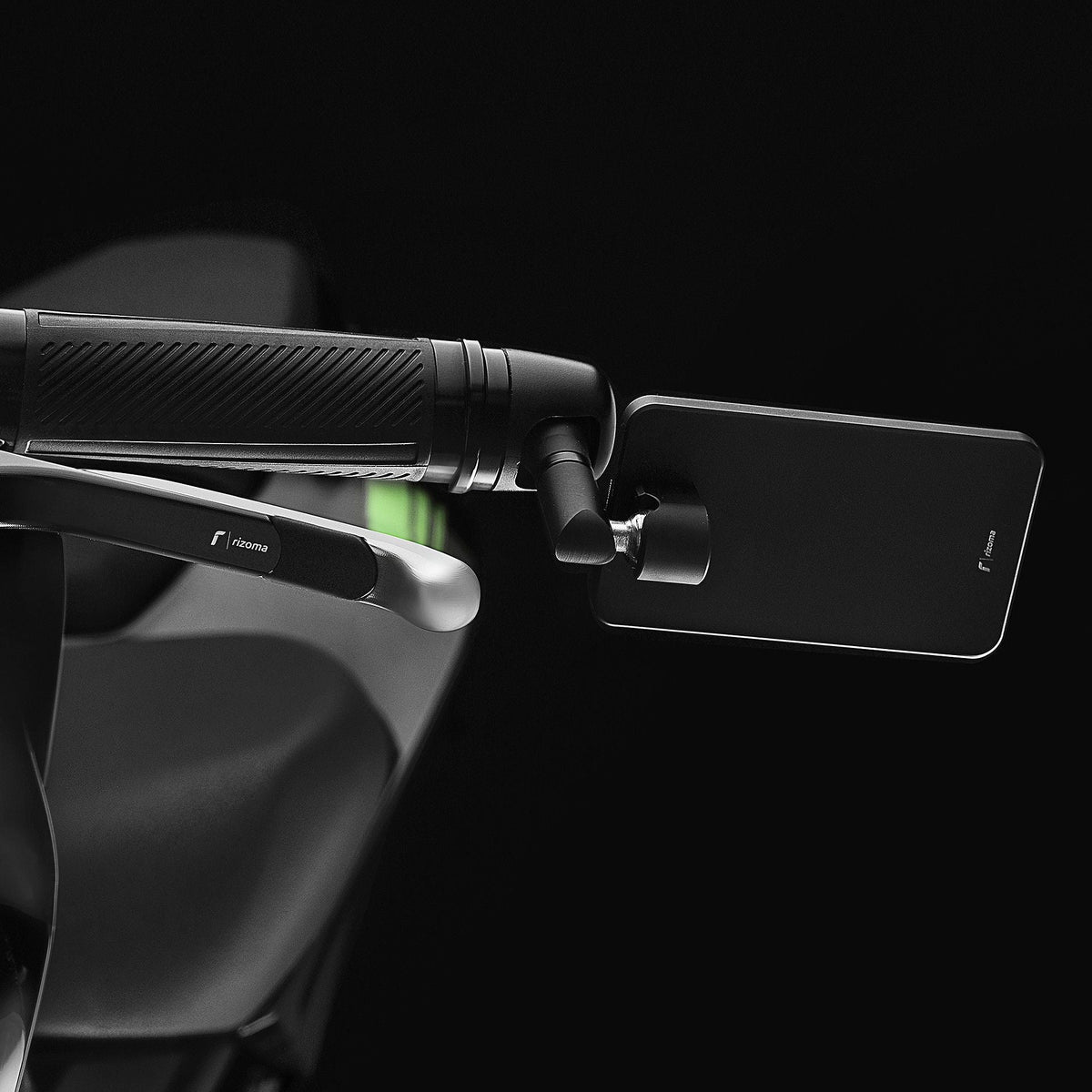 Rizoma Quantum End Rearview Mirror (BS211B) - High Road Motorsports - Mirror - BS211B - Rizoma