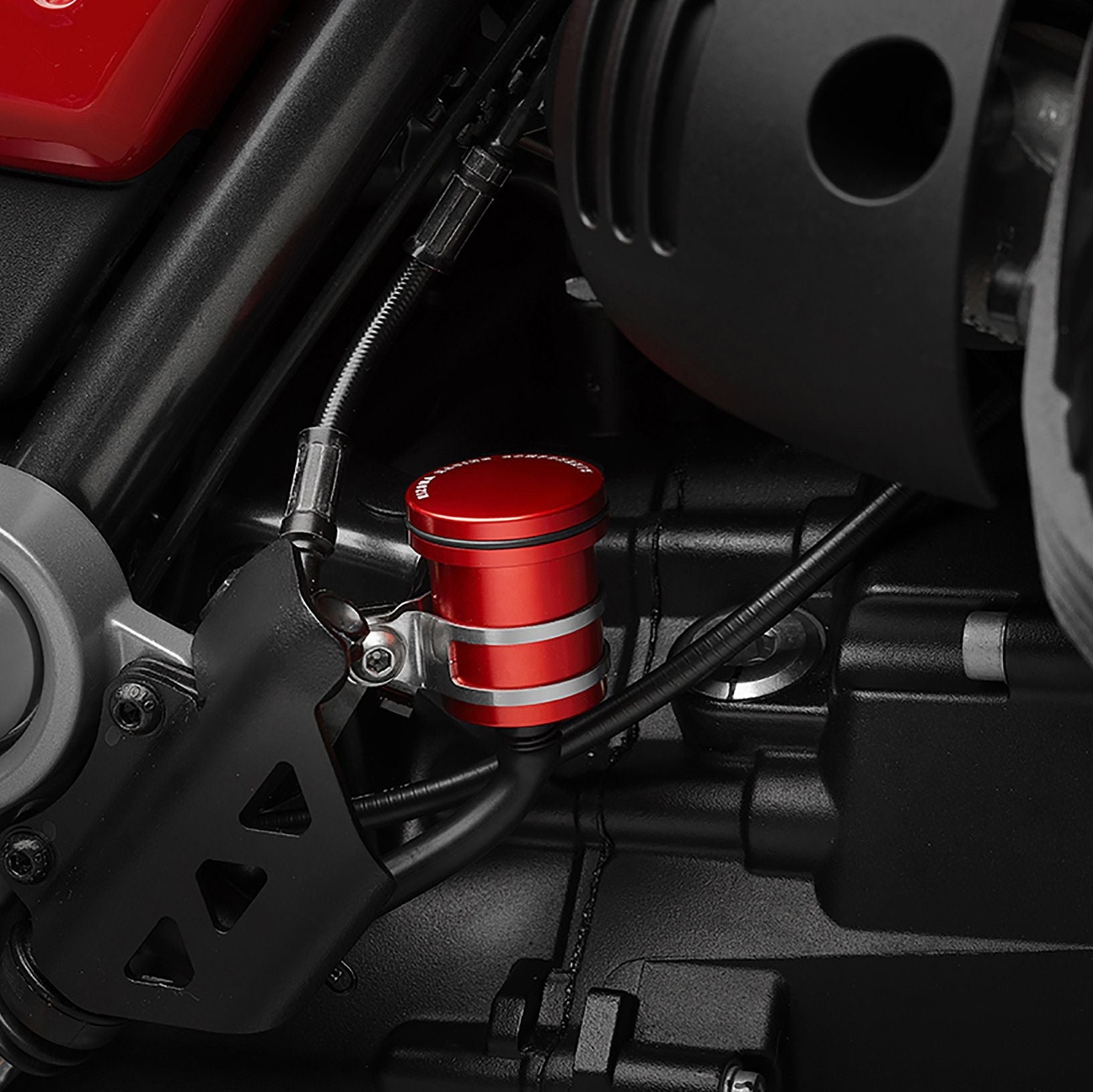 Rizoma Rear Brake Fluid Reservoir (CT015R) - High Road Motorsports - Fluid Reservoir - CT015R - Rizoma