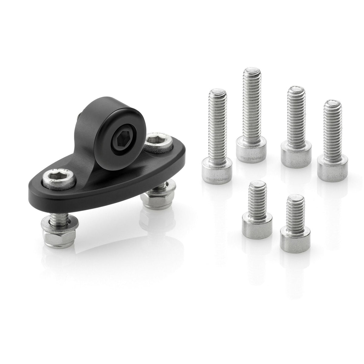 Rizoma Rearview Mirror Mounting Kit (BS721B) - High Road Motorsports - Mount - BS721B - Rizoma