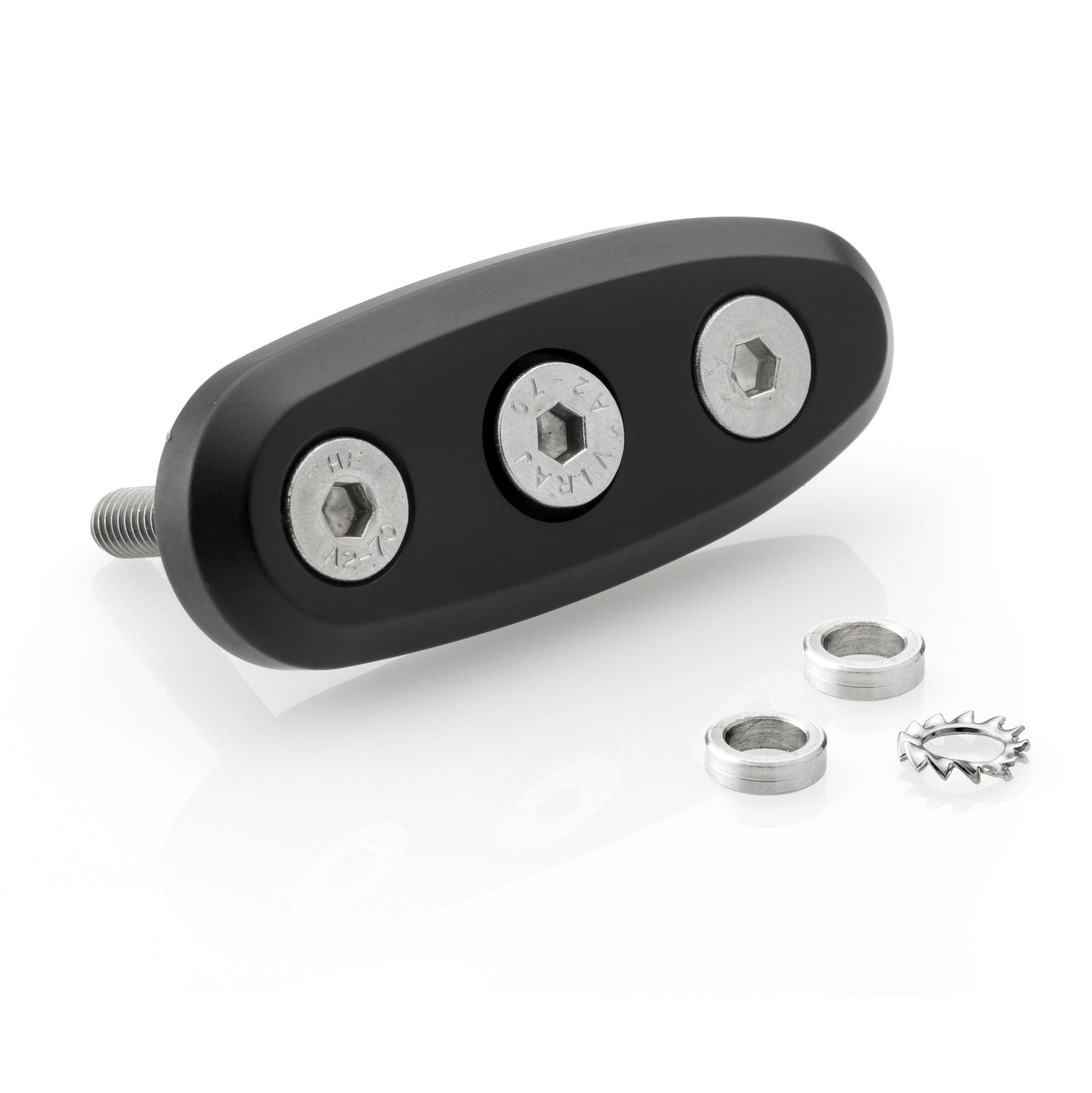 Rizoma Rearview Mirror Mounting Kit (BS726B) - High Road Motorsports - Mount - BS726B - Rizoma