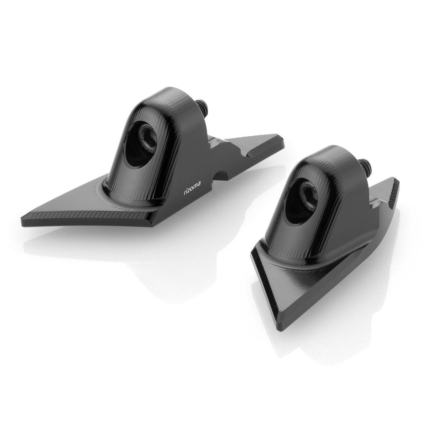 Rizoma Rearview Mirror Mounting Kit (BS822B) - High Road Motorsports - Mount - BS822B - Rizoma