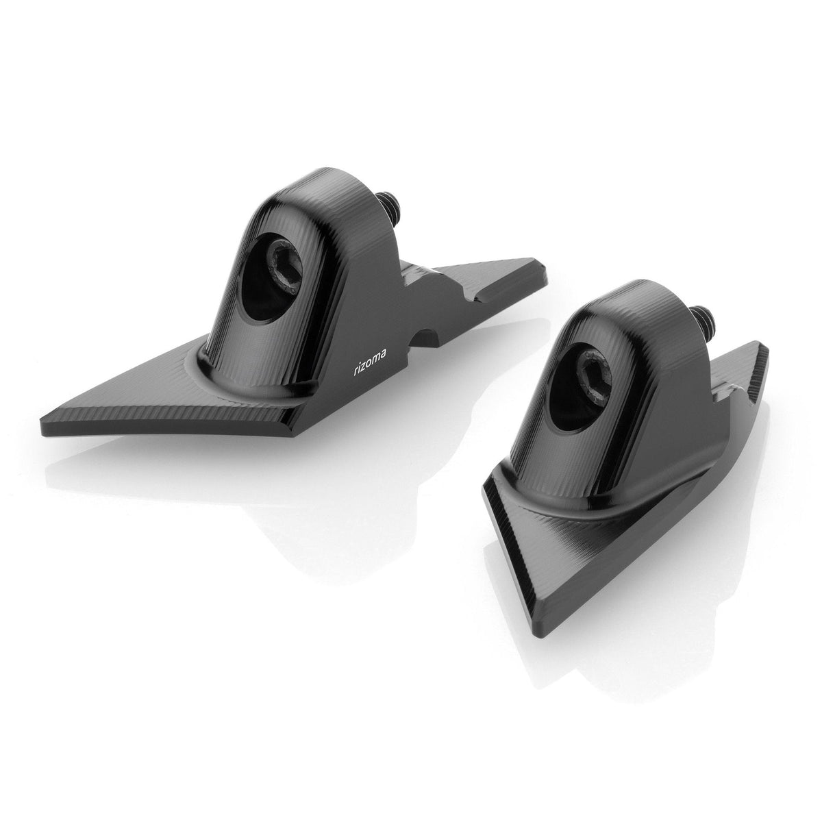 Rizoma Rearview Mirror Mounting Kit (BS822B) - High Road Motorsports - Mount - BS822B - Rizoma