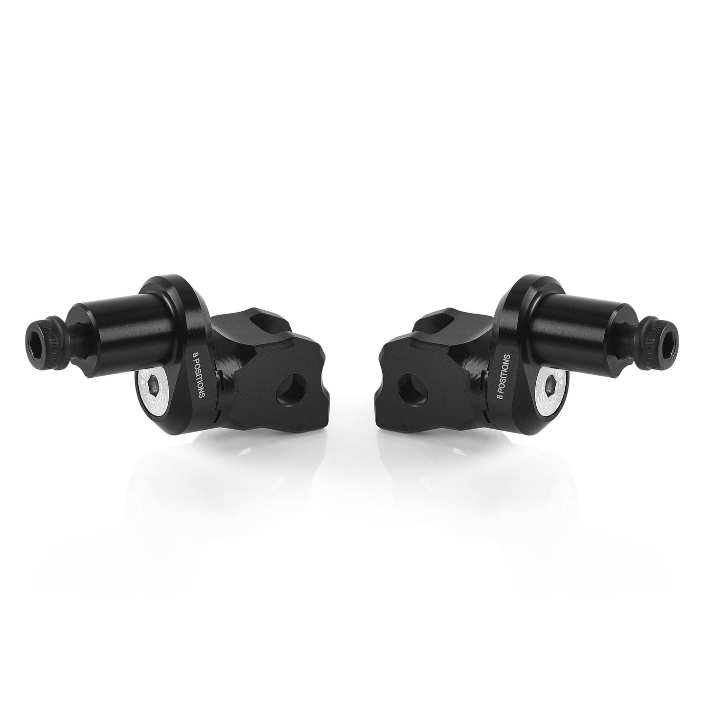 Rizoma Rider Pegs Mounting Kit (8 Position) (PE856B) - High Road Motorsports - Mount - PE856B - Rizoma