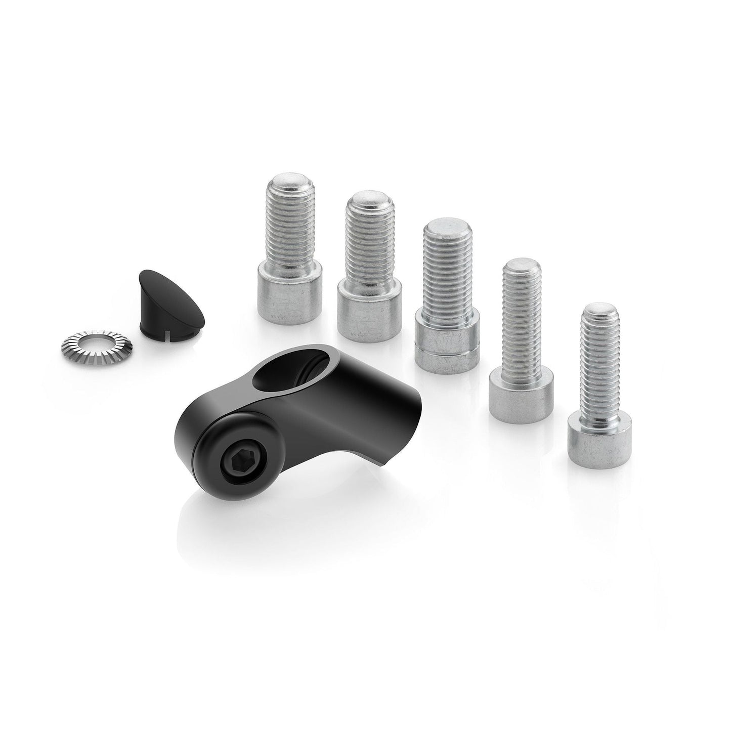 Rizoma Side Mount Universal Mounting Kit (BS713B) - High Road Motorsports - Mount - BS713B - Rizoma