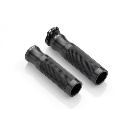 Rizoma Sport Grips (Ø 22 Mm) For T-Max (GRX205B) - High Road Motorsports - Hand Grips - GRX205B - Rizoma