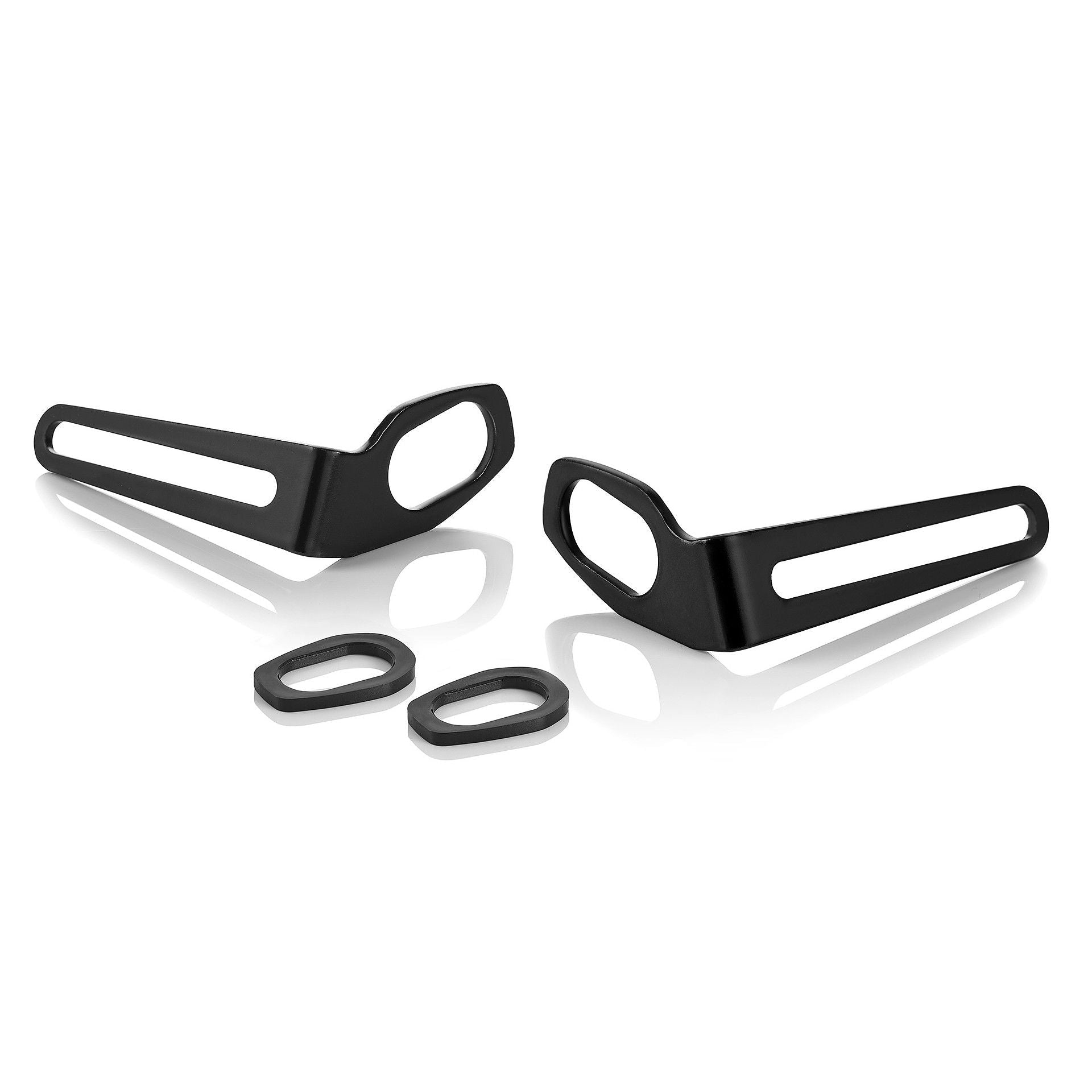 Rizoma Turn Signal Mounting Kit For OEM License Plate Fox PT114B (FR427B) - High Road Motorsports - Indicators - FR427B - Rizoma