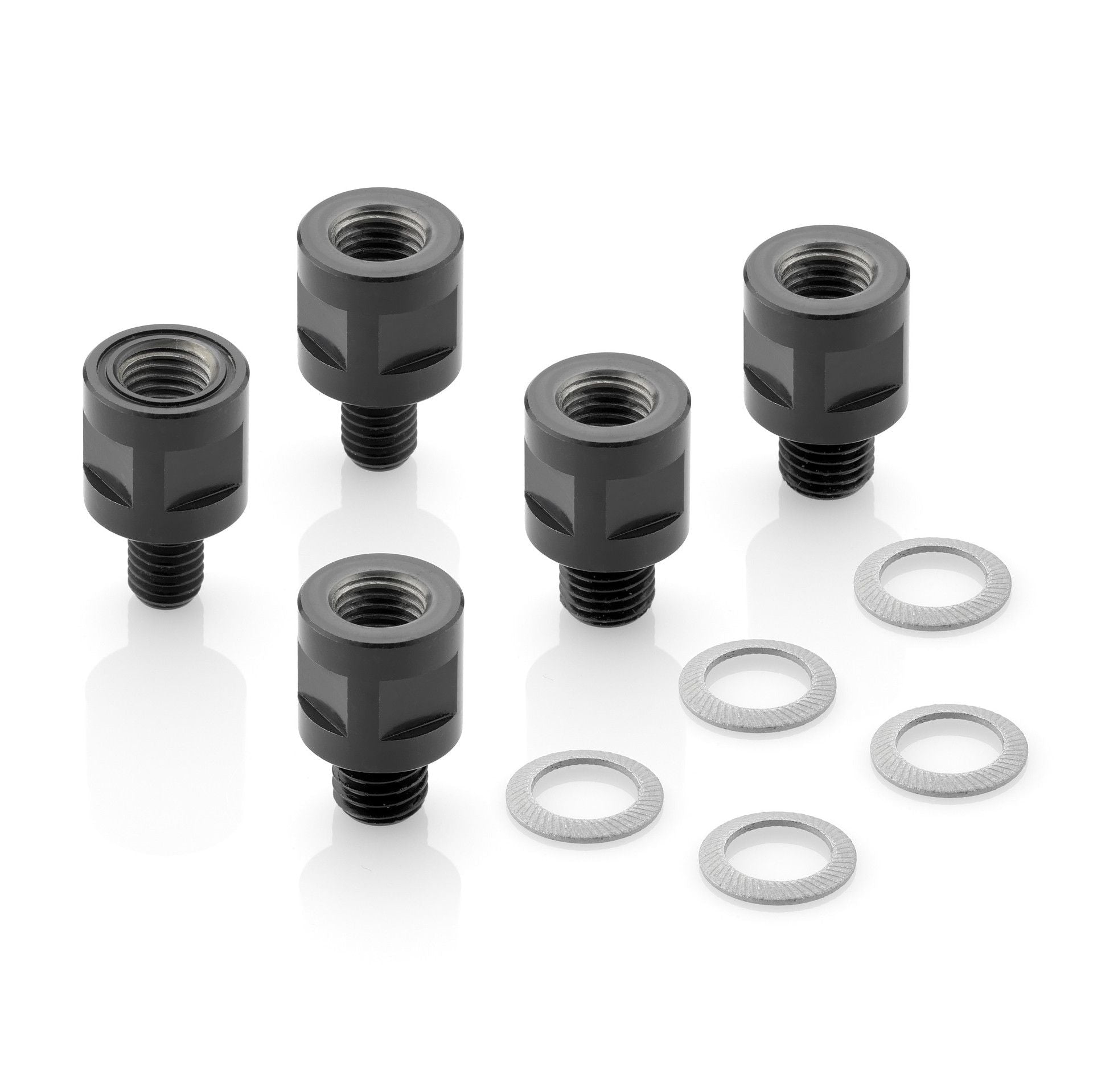 Rizoma Universal Rearview Mirror Mounting Kit Direct Mount (BS811B) - High Road Motorsports - Mount - BS811B - Rizoma