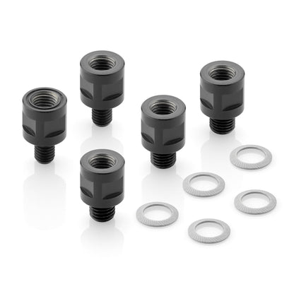 Rizoma Universal Rearview Mirror Mounting Kit Direct Mount (BS811B) - High Road Motorsports - Mount - BS811B - Rizoma