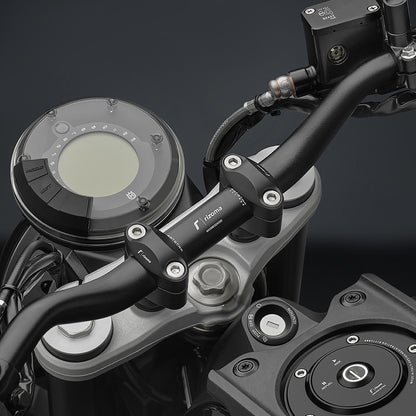 Rizoma Variable Section Handlebar (Ø 22-29 Mm/H 55 Mm) (MA009B) - High Road Motorsports - Handlebar - MA009B - Rizoma