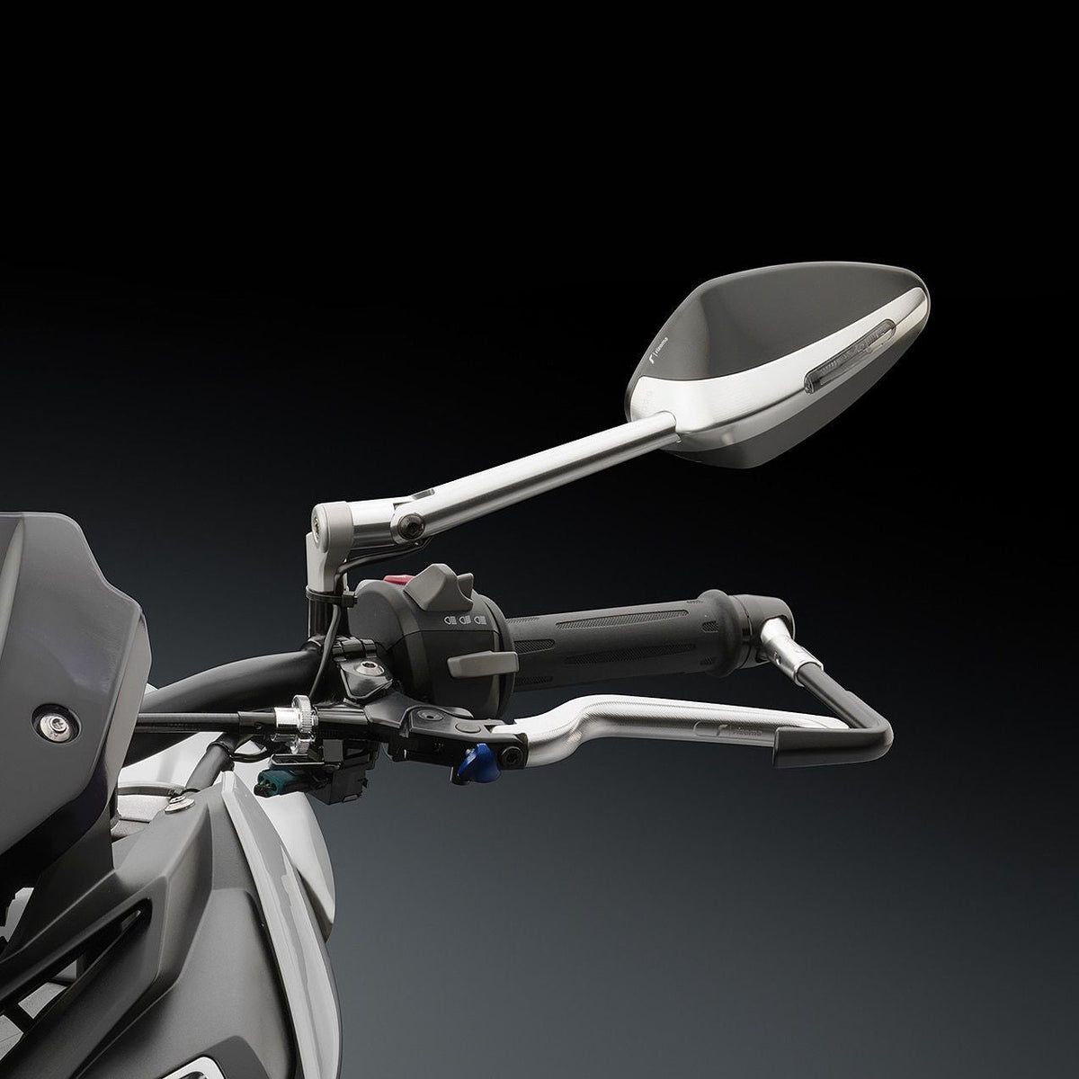 Rizoma Veloce L Naked Rearview Mirror (BS306A) - High Road Motorsports - Mirror - BS306A - Rizoma