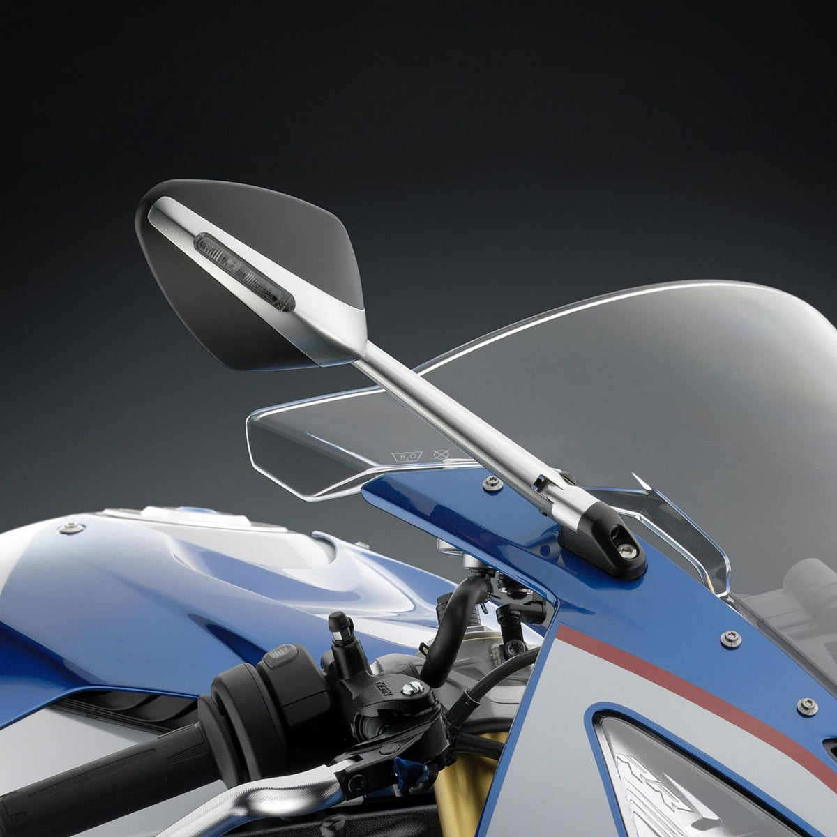 Rizoma Veloce L Sport Rearview Mirror (BS305A) - High Road Motorsports - Mirror - BS305A - Rizoma