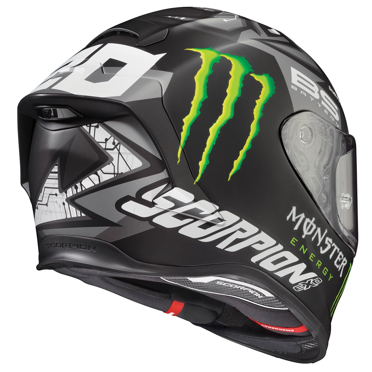 Scorpion EXO - R1 Air Quartararo Monster Replica Helmet - High Road Motorsports - Motorcycle Helmet - 6503962 - Scorpion EXO