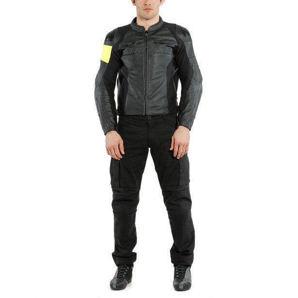 Dainese VR46 Pole Position Leather Jacket