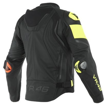 Dainese vr46 leather jacket discount
